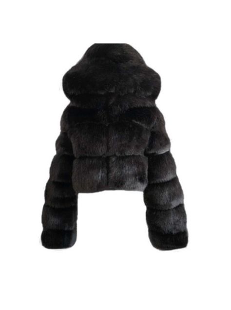 Winter Faux Fur Coat, Cropped Faux Fur Coat, Fur Jacket Women, Faux Fur Hooded Coat, Faux Fur Material, Cropped Coat, Fluffy Coat, Makijaż Smokey Eye, Fake Fur