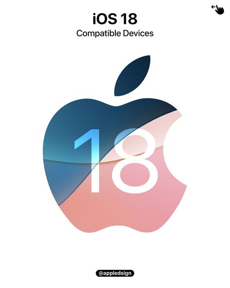 Is your iPhone compatible? _____ #ios18 #iphone16 #iphone16pro #ios #refinedsign Iphone Logo, Apple Design, Apple Ios, Apple Logo, Box Logo, Iphone 16, Apple Iphone, Iphone Wallpaper, Ios