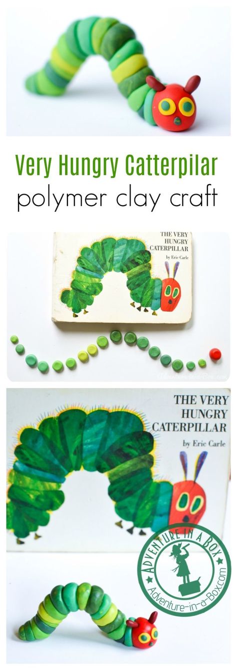 Make the very hungry caterpillar from polymer clay! It's a suitable craft for older kids and adults who would like to get a feel of polymer clay. Craft Caterpillar, Mugs Clay, Clay Activity, Art Assessment, Hungry Caterpillar Craft, Polymer Clay Craft, Art Rubric, Hungry Caterpillar Activities, Sharpie Mugs