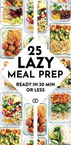 Meal Prep Meals, Lazy Meal Prep, Resep Makanan Beku, Healthy Meal Prep Ideas, Prep Meals, Healthy Lunch Meal Prep, Dinner Meal Prep, Meal Prep Ideas, Easy Healthy Meal Prep