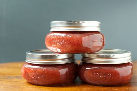 Small Batch Strawberry Rhubarb Jam  recipe on Food52