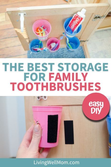 This toothpaste organizer is one of the best toothbrush storage ideas you’ll find - and not just for kids. It takes minutes to set up and will save time and hassle each morning. No more lost cups and mixed-up toothbrushes - this DIY toothbrush holder solves it all. Kids Toothbrush Organization, Preteen Bathroom Ideas, Toothbrush Storage Ideas, Diy Towel Holder, Kids Toothbrush Holder, Bathroom Toothbrush Organization, Bathroom Toothbrush Storage, Diy Toothbrush Holder, Toothbrush Holder Kids