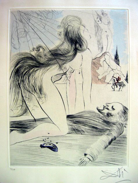 Salvador Dali, Venus in Furs Venus In Fur, Venus In Furs, Salvador Dali Paintings, Salvador Dali Art, Dali Paintings, Dali Art, Alien Art, Great Paintings, Salvador Dali