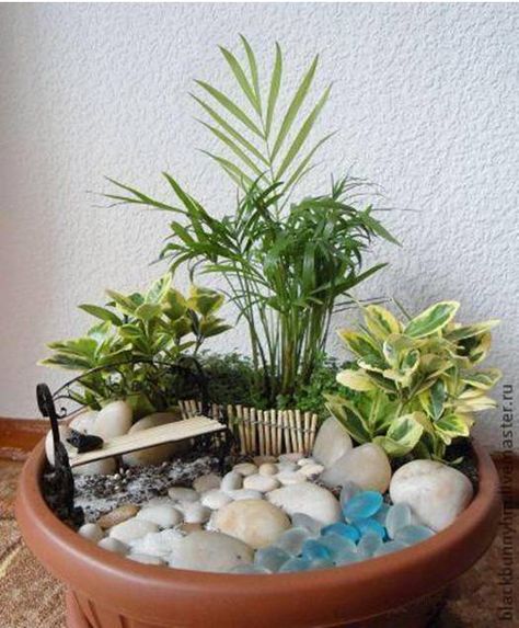 Miniature Zen Garden, Nice Garden, Teacup Gardens, Fairies Garden, Mini Zen Garden, Jardim Diy, Mini Gardens, Fantasy Garden, Fairy Garden Designs