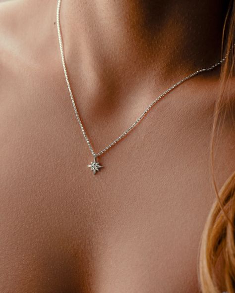 Single Necklace, Ultrasonic Jewelry Cleaner, Silver Charm Necklace, Starburst Necklace, How To Clean Silver, Minimal Necklace, Charm Necklace Silver, Celestial Jewelry, Gold Geometric