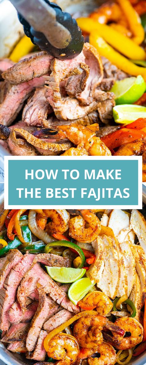 Easy Fajitas Recipe, Fajitas Seasoning, Best Fajita Recipe, Fajitas Steak, Best Fajitas, Season Steak, Best Steak Fajitas, Easy Fajita Recipe, Beef Fajita Recipe