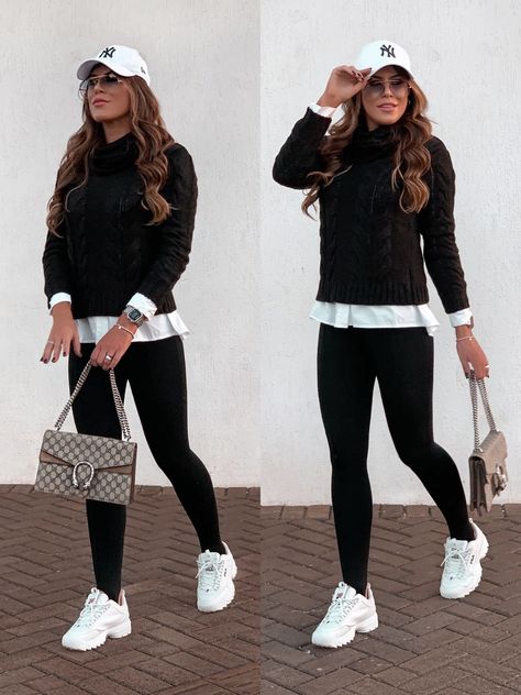 973a5f0ccbc4ee3524ccf035d35b284bdesc43244728ri Look Legging, Chique Outfit, Mode Tips, Causual Outfits, Athleisure Outfits, Casual Chic Outfit, Casual Winter Outfits, 가을 패션, Casual Fall Outfits