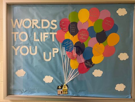 Encouraging Board Ideas, May Board Ideas For Work, Inspiring Boards Ideas, Bulletboard Ideas School, Emotional Bulletin Board Ideas, Get To Know You Bulletin Board Ideas, Bulletin Board Positive Affirmations, Pssa Bulletin Board Ideas, Curriculum Bulletin Board Ideas