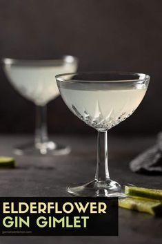 Elderflower Liqueur Recipes, Gin Gimlet Recipe, Traditional Cocktails, Summer Martinis, Gin Gimlet, Gimlet Recipe, Elderflower Cocktail, Classic Gin Cocktails, Gin Drinks