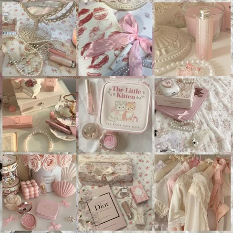 Coquette Lifestyle Aesthetic, Aesthetic Pink Moodboard, Dollette Aesthetic Pink, Pink Candles Aesthetic, Pink Luxury Aesthetic, Pink Mood Board Aesthetic, Pink Moodboard Aesthetic, Coquette Aesthetic Pictures, With Love Aesthetic