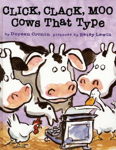 Complete Picture Book List - Children's Library Lady Website Click Clack Moo, Doreen Cronin, Funny Books For Kids, 2010s Nostalgia, Childhood Memories 2000, Quirky Illustration, Best Children Books, Childhood Books, Pen Pal