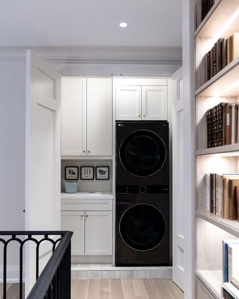 Lg Stacked Washer And Dryer, Washer Dryer Tower Laundry Room, Single Unit Washer Dryer Laundry Room, Lg Laundry Tower, Lg Thinq Washer And Dryer, Lg Wash Tower Laundry Room Ideas, Green Washer And Dryer, Laundry Closet Stacked Washer And Dryer, Lg Wash Tower Laundry Room