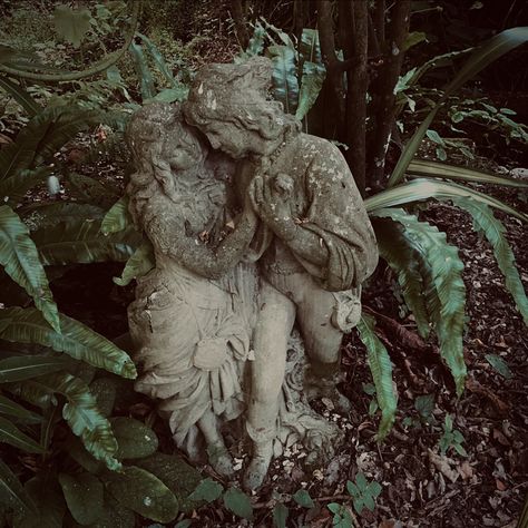 Statues In Love, Forest Academia Aesthetic, Thiago Core, Feral Academia Aesthetic, Rhiannon Core, Dark Academia Statue, Robin Core, Goblin Academia, Hozier Songs