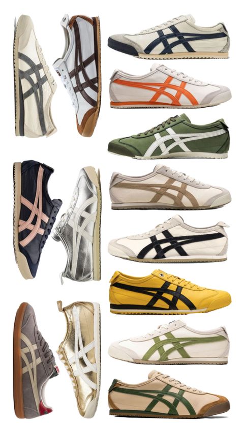 mexico 66, tokuten Shoes Inspiration Sneakers, Mexico 66 Shoes, Onitsuka Tiger Tokuten, Onitsuka Tiger Aesthetic, Mexico 66 Onitsuka Outfit, Tiger Shoes Onitsuka, Cool Sneakers Women, Onitsuka Shoes, Onitsuka Mexico 66