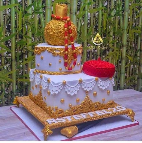 Traditional Cakes Wedding Nigeria, African Traditional Wedding Cake Designs, Igbo Wedding Cake, Nigerian Traditional Wedding Cakes African, Traditional Cake Designs Nigeria, Traditional Marriage Cakes In Nigeria, Igbo Traditional Wedding Cake, Traditional Cake Designs, Traditional Wedding Cakes In Nigeria