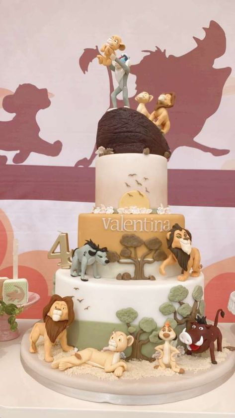 Lion King Birthday Cake, King Birthday Cake, Birthday Lion King, Lion King Cake, Lion King Party, Lion King Cakes, Lion King Birthday, Jungle Safari Party, King Birthday