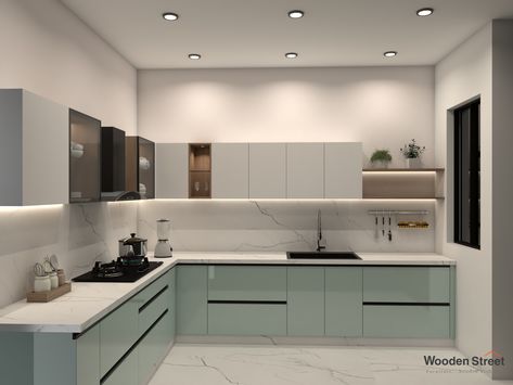 Kitchen Design: 350+ Modular Kitchen Design at Best Price in India [2024 Modular Kitchens Ideas] Modular Kitchen U Shape Design, Moduler Kitchen Design India, Modular Kitchen Cabinets Indian, Indian Kitchen Interior Modern, Kichen Desine, Kitchen Cabinets India, Modular Kitchen India, Modular Kitchen Design Indian, Small Kitchen Modular Design