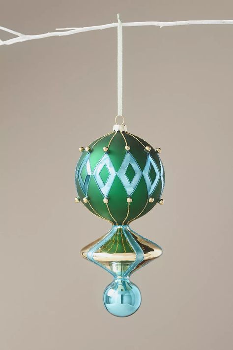 Circus Glass Ornament | Anthropologie Anthropologie Christmas, Christopher Radko Ornaments, Radko Ornaments, Holiday 2024, Anthropologie Uk, Glass Christmas Tree Ornaments, Porcelain Ornaments, The Circus, Glass Christmas Tree