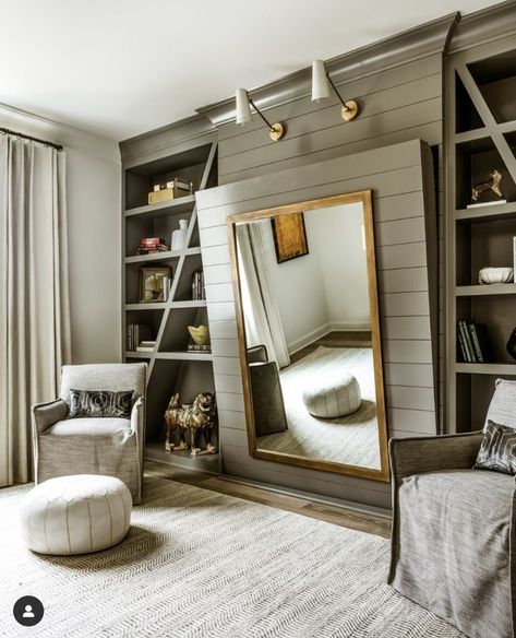 Office Spare Bedroom Combo Murphy Bed, Sunroom With Murphy Bed, Murphy's Bed, Home Office With Murphy Bed, Townhouse Inspiration, Murphy Bed Office, Leslie Brown, Farm Studio, Murphy Bed Ideas