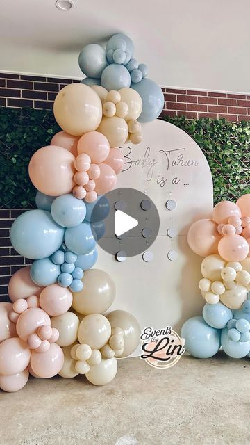 EVENTS BY LIN on Instagram: "💗 Tic Tac Toe gender reveal for baby Turan 💙 …Contact us now… ✨Simply send us a message  ✨Facebook: Events By Lin ✨Email: events.b.lin@gmail.com . . . . . . . #genderreveal #genderrevealballoon #boyorgirl #balloongarland #balloonsdecor #balloonstyling #propshire #eventstyling #eventsdecor #melbourne #babyshower #babyshowerideas #partyideas #balloonstylist #tictactoe #tictactoegenderreveal" Décoration Gender Reveal, Tic Tac Toe Gender Reveal, Neutral Gender Reveal Ideas, Gender Reveal Theme Ideas, Baby 2 Announcement, Baby Shower Themes Neutral, Gender Reveal Themes, Gender Reveal Balloons, Gender Reveal Party Decorations