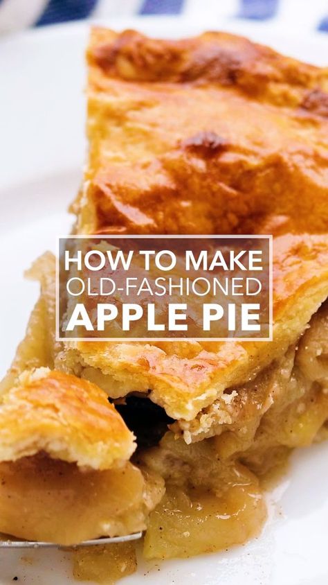 Best Homemade Apple Pie, Old Fashioned Apple Pie, Apple Pie Recipe Homemade, Apple Pie Recipe Easy, Sliced Apples, Homemade Apple Pie, Mince Pie, Apple Pie Recipe, Easy Pie Recipes