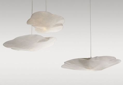 Forecast: dreamy, cloud-like pendant lights, perfect for the bedroom. Here are two that hover at different ends of the price spectrum. Cloud Lamp, Nursery Room Design, Cloud Lights, Nature Wall Decor, Cloud Shapes, Suspension Lamp, Contemporary Lighting, Pendant Chandelier, Chandelier Pendant Lights