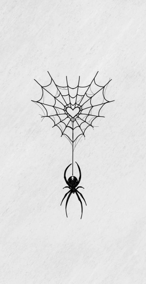 tattoo Tattoo Designs To Practice, Finger Spider Tattoo, Spider Tattoo For Women Hand, Spider Web Tattoo On Hand, Elegant Spider Tattoo, Small Practice Tattoos, Feminine Spider Web Tattoo, Black Widow Tattoo Women, Half Spider Web Tattoo