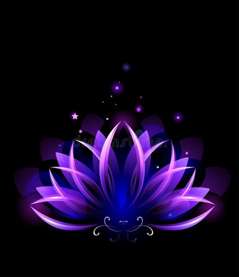 Purple lotus. Purple, glowing lotus on black background , #AFF, #lotus, #Purple, #glowing, #background, #black #ad Glowing Lotus, Lotus Flower Wallpaper, Lotus Wallpaper, Arte Yoga, Purple Lotus, Mandala Wallpaper, Love Wallpapers Romantic, Lotus Art, Wallpaper Flower