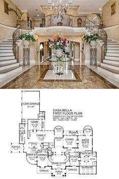 *Gig's price is for redrawing 2D or 3D floor plan. For design projects, don't hesitate to get in touch with us.The project price may vary for diff Tuscan Mansion, Elevation Sketch, Luxury House Floor Plans, Mansion Plans, Luxury Floor Plans, Detail Arsitektur, Mansion Designs, Mansion Floor Plan, تصميم للمنزل العصري