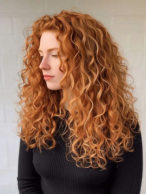 The Radiant Glow of Strawberry Blonde Hair: 37 Ideas for 2024 Dark Strawberry Blonde Hair Light Auburn, Curly Hair Copper, Strawberry Blonde Curly Hair, Ginger Blonde Hair, Dark Strawberry Blonde Hair, People Embracing, Witchy Hair, Red And Blonde, Dark Strawberry Blonde