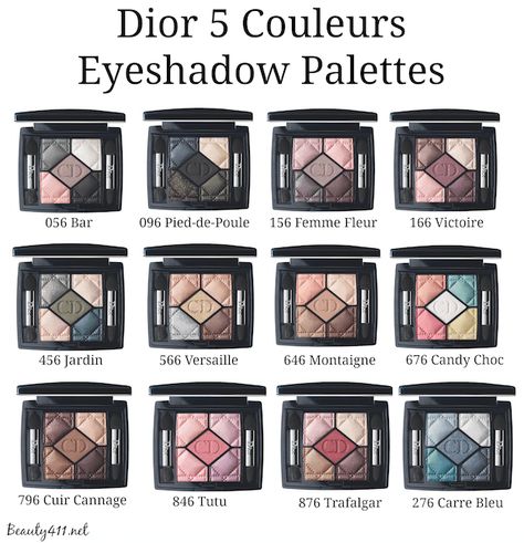 Dior 5 Couleurs Eyeshadow Palette Collection Eyeshadow Palette Collection, Dior Eyeshadow Palette, Dior Eyeshadow, Dior Cosmetics, Trendy Eyeshadow, Dior Lipstick, Dior Makeup, Chanel Makeup, Eyeshadow Palettes