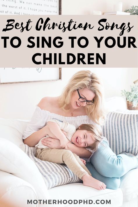 Songs To Sing To Baby, Best Songs To Sing, Best Christian Songs, Lullaby Lyrics, Modern Homemaking, Lullaby Songs, Baby Lullabies, Biblical Parenting, The Best Songs