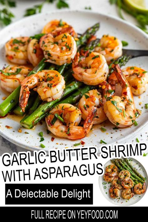 Yeyfood.com: Recipes, cooking tips, and kitchen hacks for home cooks of all levels Recipes With Shrimp And Asparagus, Taste Of Home Asparagus And Shrimp, Shrimp With Asparagus Recipes, Shrimp Scampi With Asparagus, Healthy Shrimp Recipes Dinner, Shrimp Asparagus Recipes, Shrimp And Asparagus Recipes, Fresh Asparagus Recipes, Shrimp With Asparagus