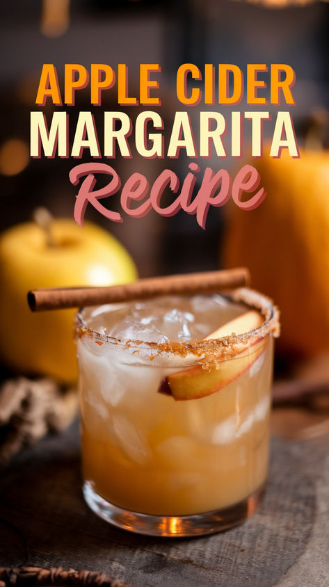 Looking for a delicious fall cocktail? This Easy Apple Cider Margarita Recipe combines the cozy flavors of apple cider with the classic tang of a margarita. Perfect for fall gatherings, this drink is one of the best simple fall alcoholic drinks.   Fall Cocktails Apple Cider | Easy Apple Cider Cocktail | Fall Alcohol Drink Margaritas | Apple Cider Margarita Recipe Pitcher | Apple Cider Drinks | Alcohol Fall | Fall Alcoholic Drinks Tequila | Easy Apple Cider Cocktail Recipes Easy Apple Cider Margarita, Alcohol Apple Cider Drinks, Hot Apple Cider Recipe Alcohol, Halloween Drinks Alcohol Apple Cider, Drinks To Make With Apple Cider, Frozen Apple Cider Margarita, Healthy Fall Alcoholic Drinks, Diy Cider Recipe, Limoncello Cocktails Fall