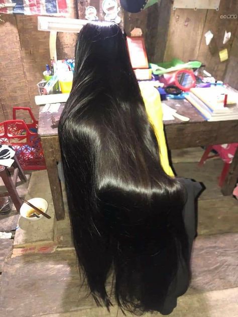 Pin by Sheila on Pretty Hair in 2022 | Long silky hair, Long hair images, Long black hair Silky Black Hair, Long Straight Black Hair, Shiny Black Hair, Hair Motivation, Long Shiny Hair, Straight Black Hair, Extremely Long Hair, Long Silky Hair, Long Healthy Hair