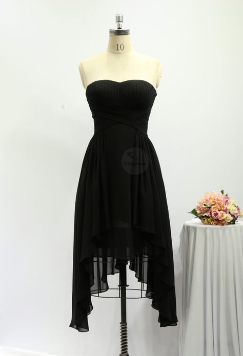 Asymmetrical hem bridesmaid dresses dresses short knee length chiffon bridesmaid dresses black pleating bridesmaid dresses Black And Pink Bridesmaid Dresses, Black Bridesmaid Dresses Short, Bridesmaid Dresses Yellow, Short Black Bridesmaid Dresses, Yellow Bridesmaid Dress, Dresses Full Length, Bridesmaid Dresses Black, Bridesmaid Dresses Blue, Bridesmaid Dresses Pink