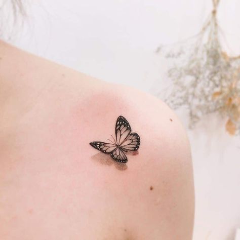 Butterfly Tattoo Elegant, Butterfly Tattoo Transformation, Symetric Tattoo Aesthetic, Tatoos Butterfly Woman, Cute Butterfly Tattoos For Women, Transformation Tattoo For Women, Baterflay Tattoo, Butterfly Tatoos Woman, Bufferfly Tattoo