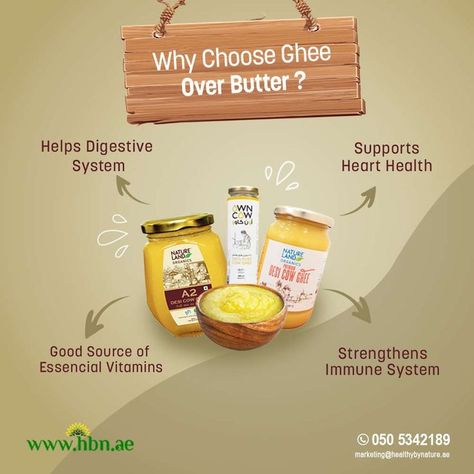 why choose ghee over butter? Pizza Flyer, A2 Milk, Organic Ghee, Gut Inflammation, Digital Advertising Design, Cow Ghee, Eating Organic, Linoleic Acid, Clarified Butter