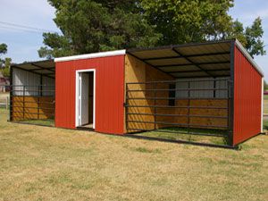 Horse Shelters, Paddock Trail, Small Horse Barns, Horse Shed, Livestock Shelter, Diy Horse Barn, Horse Barn Ideas Stables, Loafing Shed, Horse Shelter