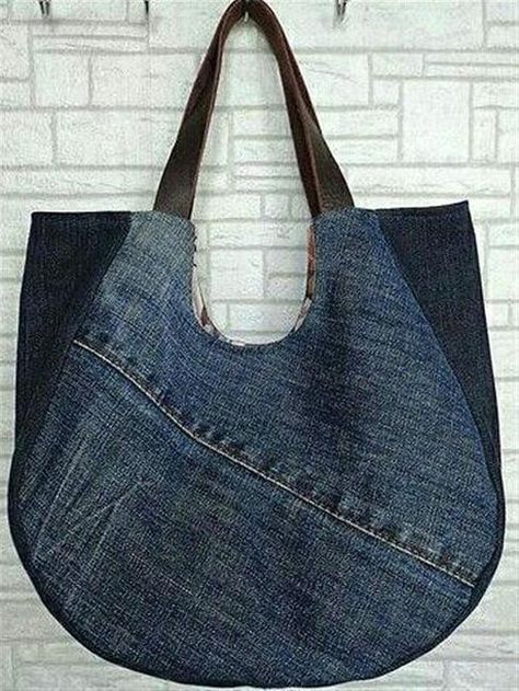 DIY Denim Home Decorations and Fashion Accessories, Recycling Old Jeans to Save Money Denim Lunch Bag, Diy Jewelry Recycled, Recycle Old Clothes, Denim Bag Patterns, Recycling Ideas, Diy Denim, Blue Jeans Crafts, Diy Fashion Accessories, Denim Handbags