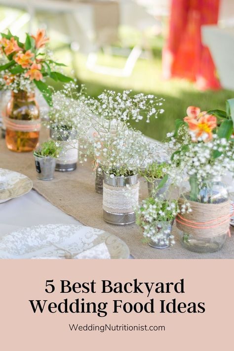 Small Backyard Wedding Reception Food, Post Wedding Reception Ideas, Picnic Style Wedding Reception, Casual Backyard Wedding Reception, Backyard Wedding Food Ideas, Small Backyard Wedding Reception, Backyard Wedding Reception Food, Picnic Wedding Reception, Outdoor Wedding Foods