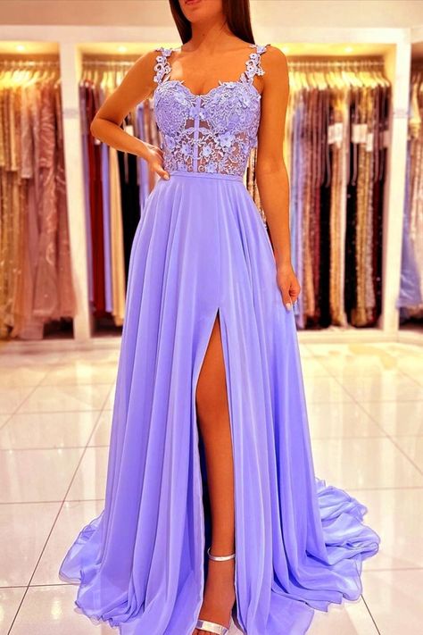 Prom Desses, Bat Mitzvah Dresses, Lavender Bridesmaid Dresses, Purple Prom Dress, Chiffon Bridesmaid Dresses, Prom Dress Inspiration, Cute Prom Dresses, Pretty Prom Dresses, Grad Dresses