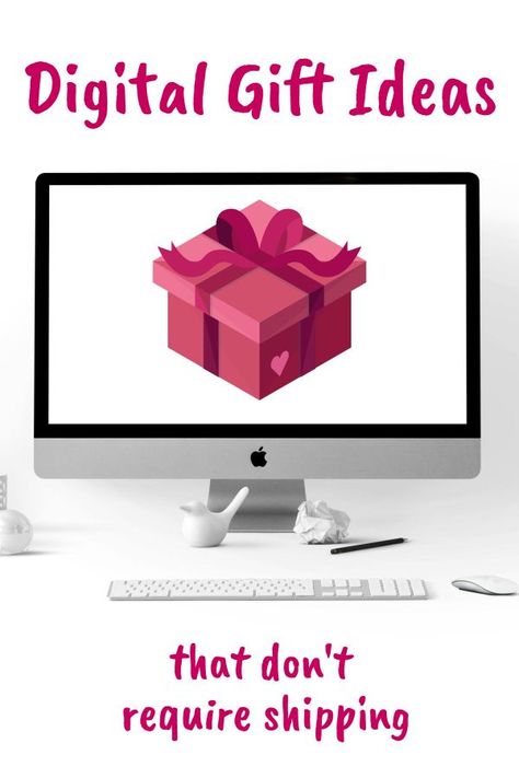 3 Original Digital Gifts That Don't Require Shipping #giftidea #lastminutegifts #digitalgifts Digital Gift Ideas, Online Birthday Gifts, Type Of Person, Best Money Saving Tips, Digital Gifts, Gift Guides, Christmas Gifts For Women, Perfect Gift For Mom, Buy Now Pay Later