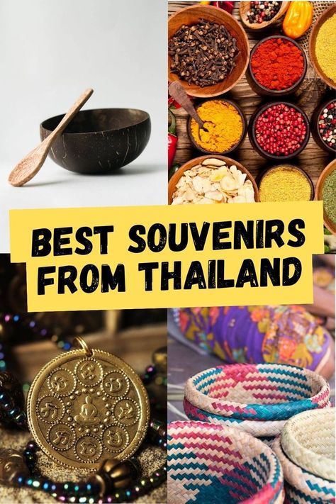 Thailand Souvenirs, Thailand Gifts, Best Souvenirs, Festival Guide, Best Thai, Must Buy, Travel Website, Amulets, Thailand Travel