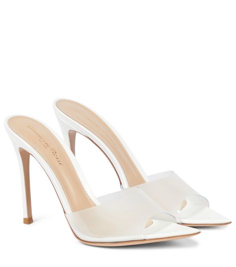 Gianvito Rossi Heels, Minimal Shoes, Pointy Heels, Mid Heels Pumps, Rossi Shoes, Italian Shoes, White Sandals, Evening Shoes, Gianvito Rossi