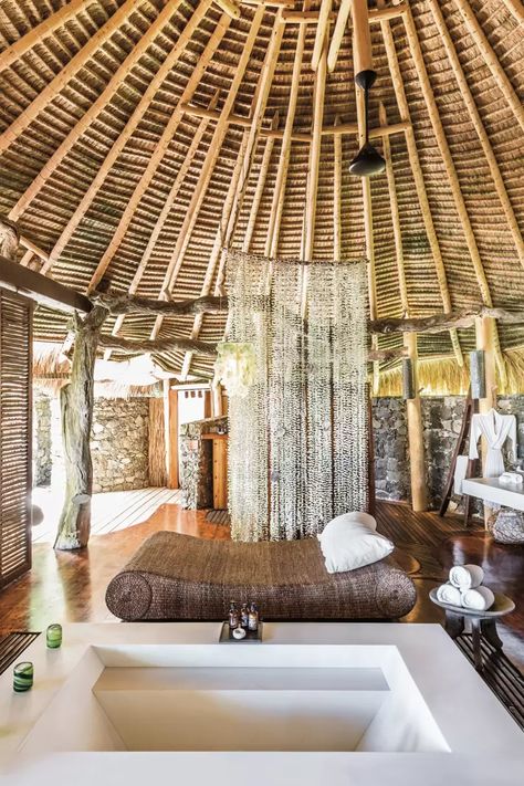 Beautiful bathroom design inspiration | CN Traveller Room Hotel Design, Small Powder Bathroom, Zetter Townhouse, African Safari Lodge, Seychelles Hotels, Hotel Bathroom Design, The Pig Hotel, Ski Hotel, Indoor Outdoor Bathroom