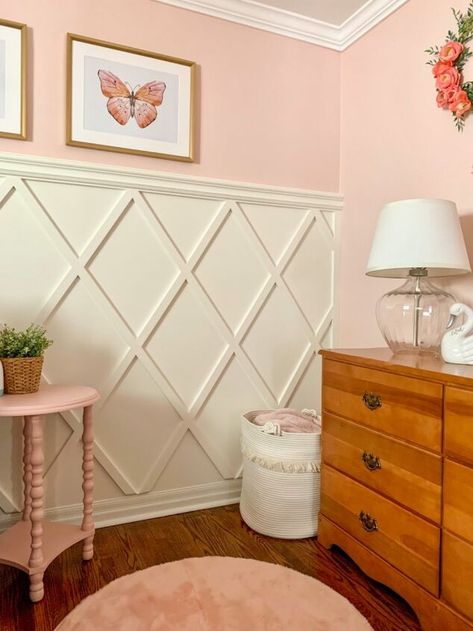 Girl Room Makeover, Batten Walls, Girls Room Colors, Barn House Interior, House Repair, Interior Floor Plan, Board And Batten Wall, Kid Rooms, Bedroom Wall Designs