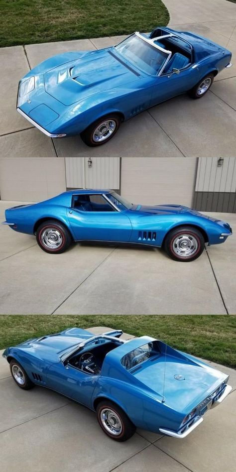 Vintage Corvette, Corvette C3, Corvette For Sale, Classic Corvette, Vintage Sports Cars, Chevy Muscle Cars, Chevrolet Corvette Stingray, Old School Cars, Drag Racing Cars