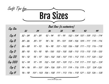 Find your proper bra cup and band size in inches with this printable sizing guide. Free to download and print Crochet Cup Size Guide, 34b Cup Size Chart, Crochet Bra Cup Sizes, Crochet Bra Cup Size Chart, Bra Cup Size Chart, Crochet Bra Cup, Bra Size Chart, Bra Sizing, Gym Workout Apps