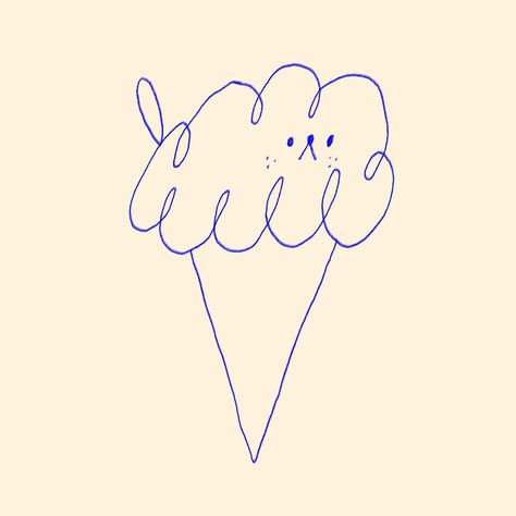 Cream Illustration, Ice Cream Illustration, Summer Dog, Drawing Artwork, Illustration Drawing, Children Illustration, Sketch Book, Illustrator, Doodles